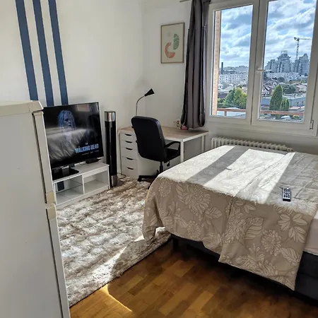 Ubytování v soukromí Chambre Villeurbanne